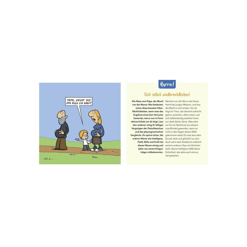 Lappan Verlag - Hurra! Du bist Opa - Das Geschenkbuch für die frischgebackene Großväter