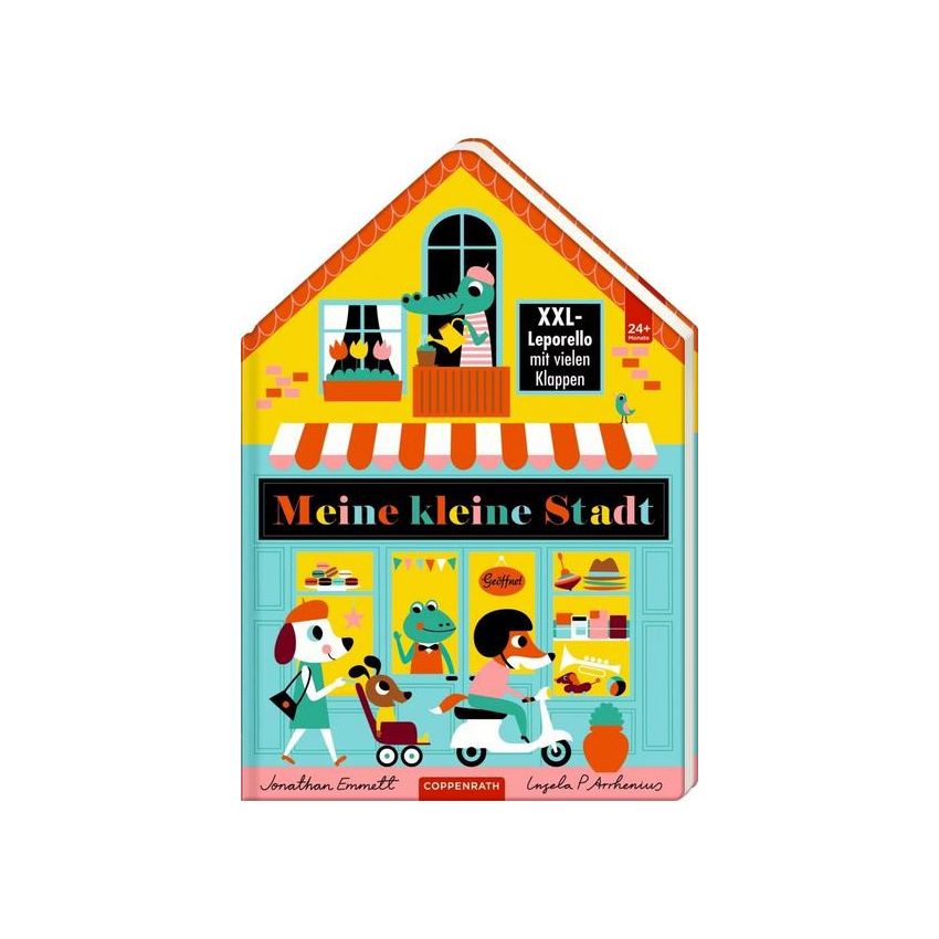 Coppenrath - XXL Leporello mir vielen Klappen - Meine Stadt