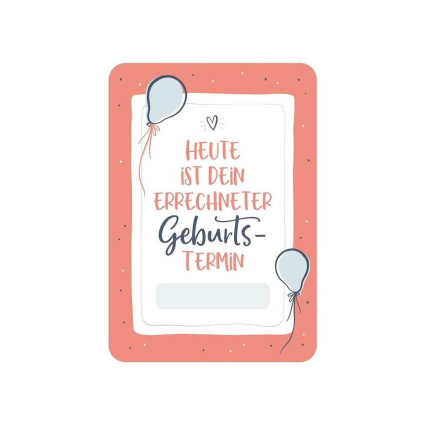 Coppenrath - Meilensteinkarten - Ich werde Mama! - Deine Meilensteine in der Schwangerschaft