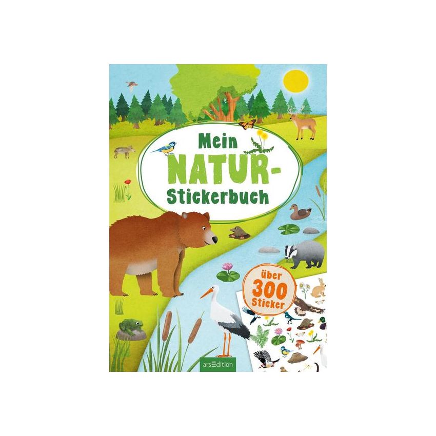 arsEdition - Mein Natur-Stickerbuch