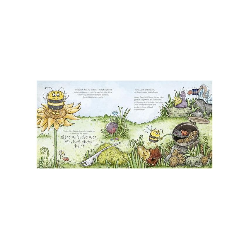 Kalea Book - Duftbuch - Angstbiene Tobi - Heldenhaft mutig