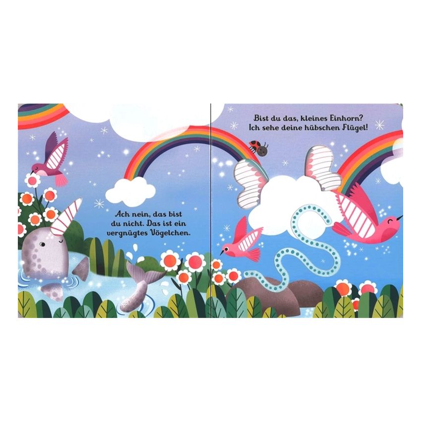 Usborne Verlag - Mein buntes Gucklochbuch: Bist du das, kleines Einhorn?