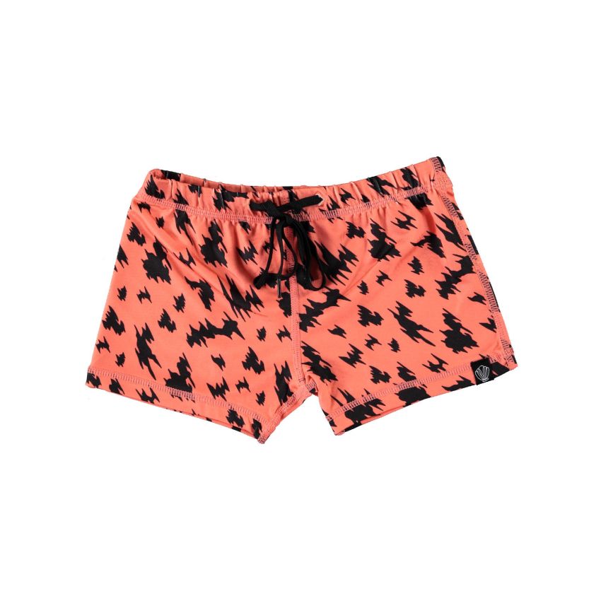 Beach & Bandits - UV Badeshorts Red Electric