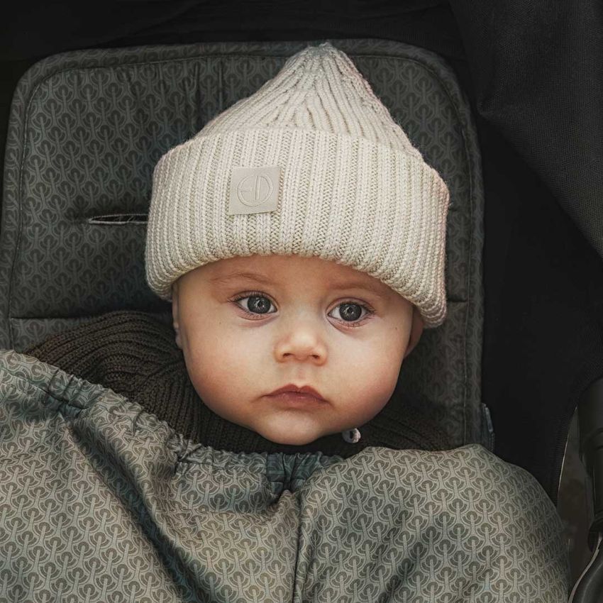 Elodie - Woll- Mütze Pure Lily White