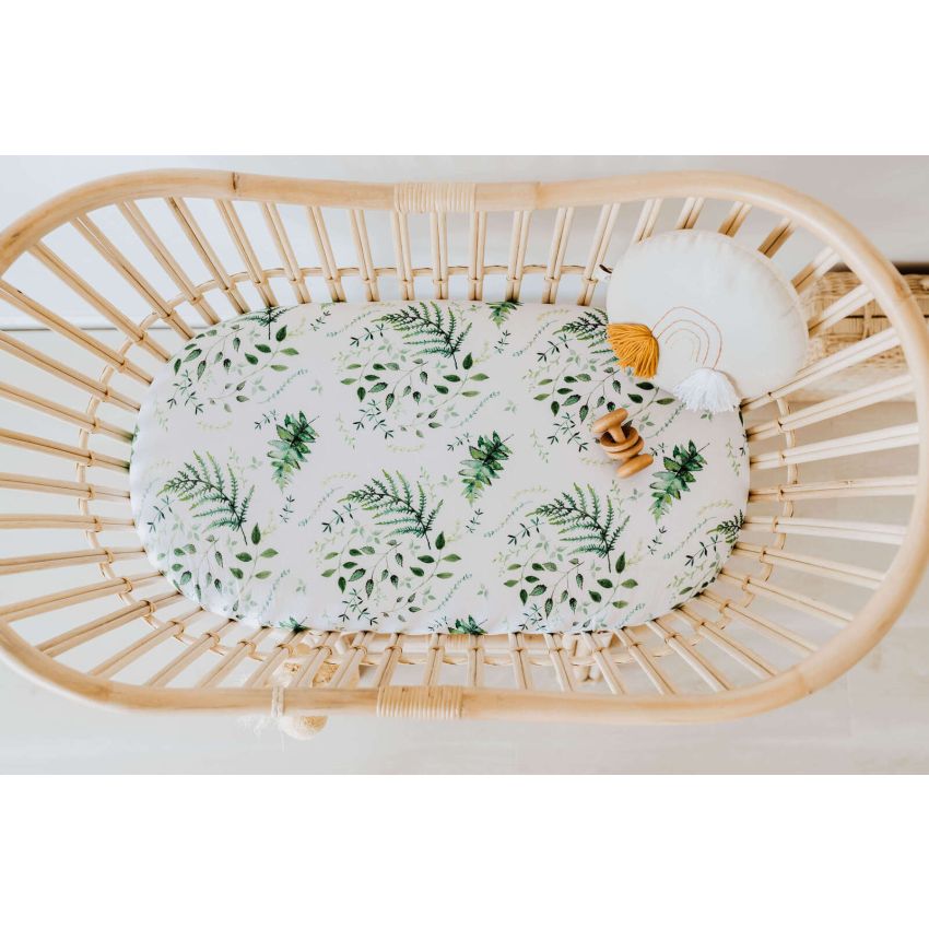 Snuggle Hunny - Spannbezug für Wiege, Kinderwagen & Wickelmatte Enchanted