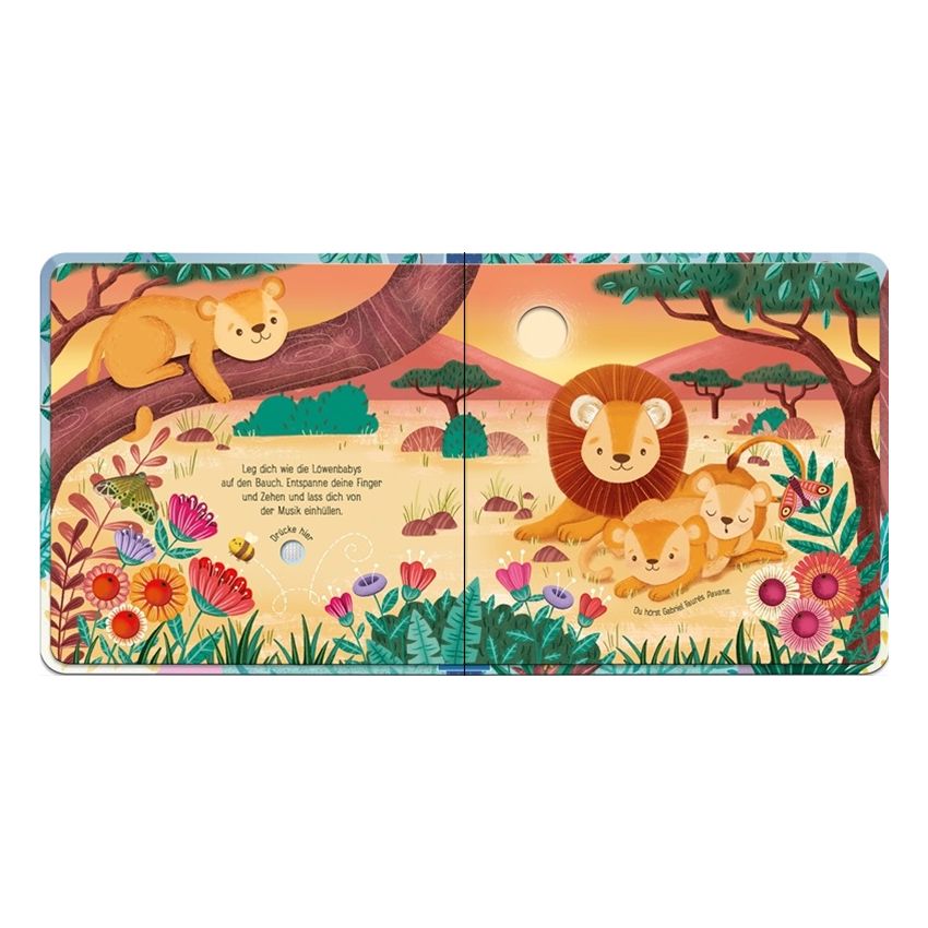 Usborne Verlag - Hör gut zu, leg dich zur Ruh! Entspannen mit den Tierkindern