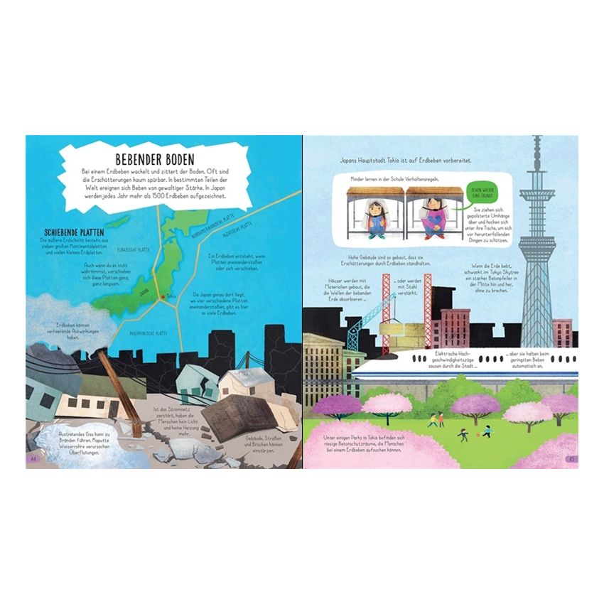 Usborne Verlag - Die Erde, unser lebendiger Planet: Entdecken, Verstehen und Bewahren