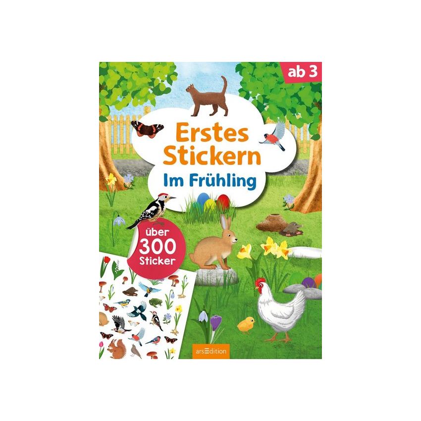 arsEdition - Erstes Stickern: Im Frühling