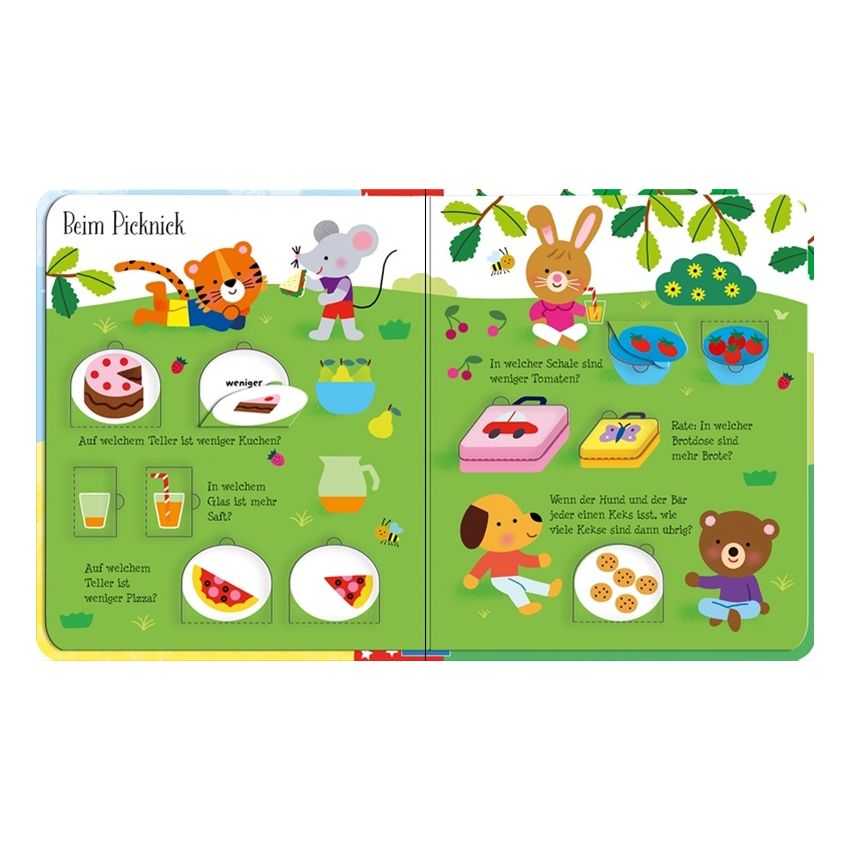 Usborne Verlag - Mein buntes Klappenbuch: Erstes Zählen