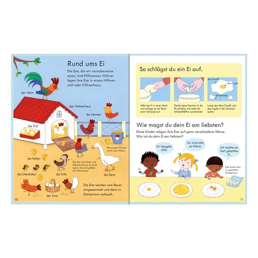 Usborne Verlag - Entdecke deine Welt: Alles über unser Essen