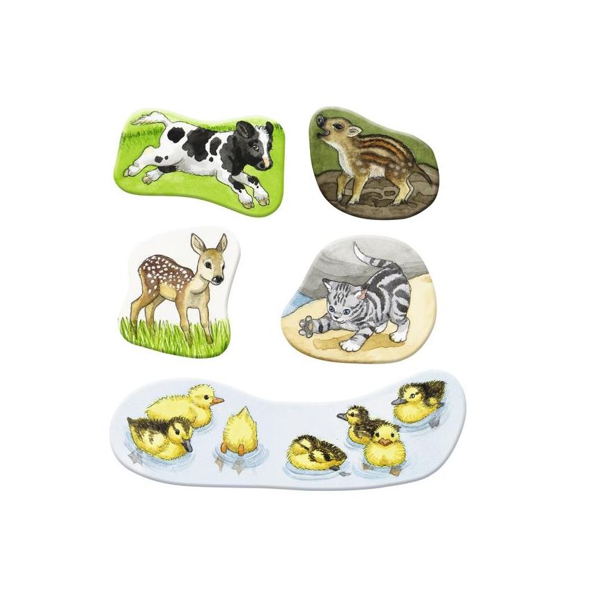 Ravensburger - Mein großes Puzzle-Spielbuch: Tierkinder