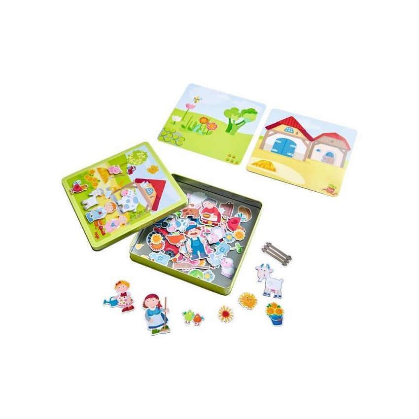 HABA - Magnetspiel-Box, Peters und Paulines Bauernhof