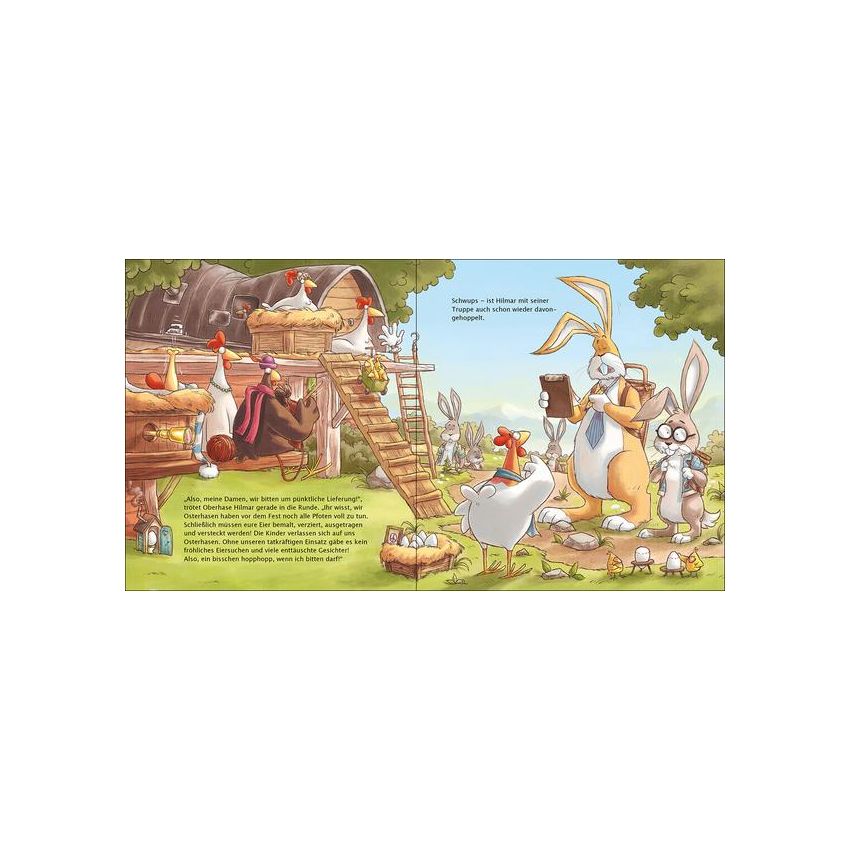 Loewe Verlag - Die Osterhennen kommen! Lustiges Bilderbuch zu Ostern