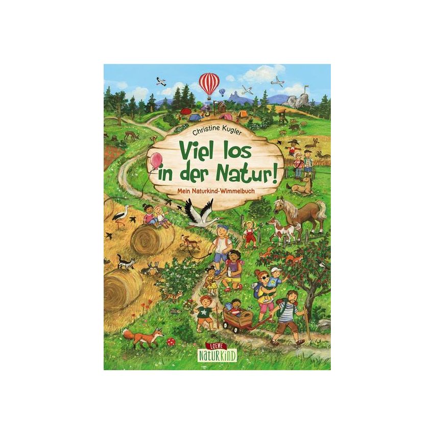 Loewe Verlag - Wimmelbuch Viel los in der Natur