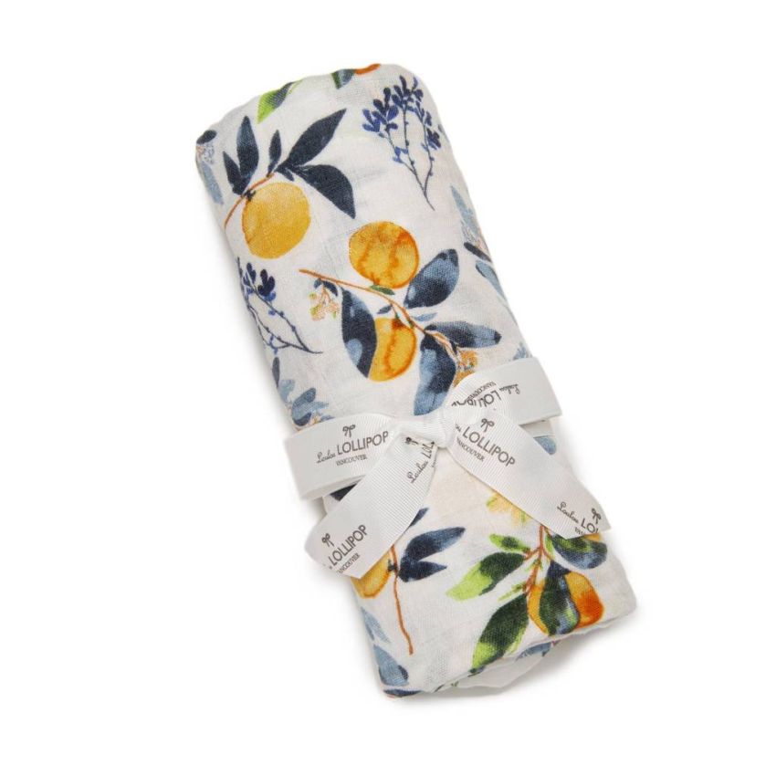 LouLou Lollipop - Muslin Swaddle Zitrone
