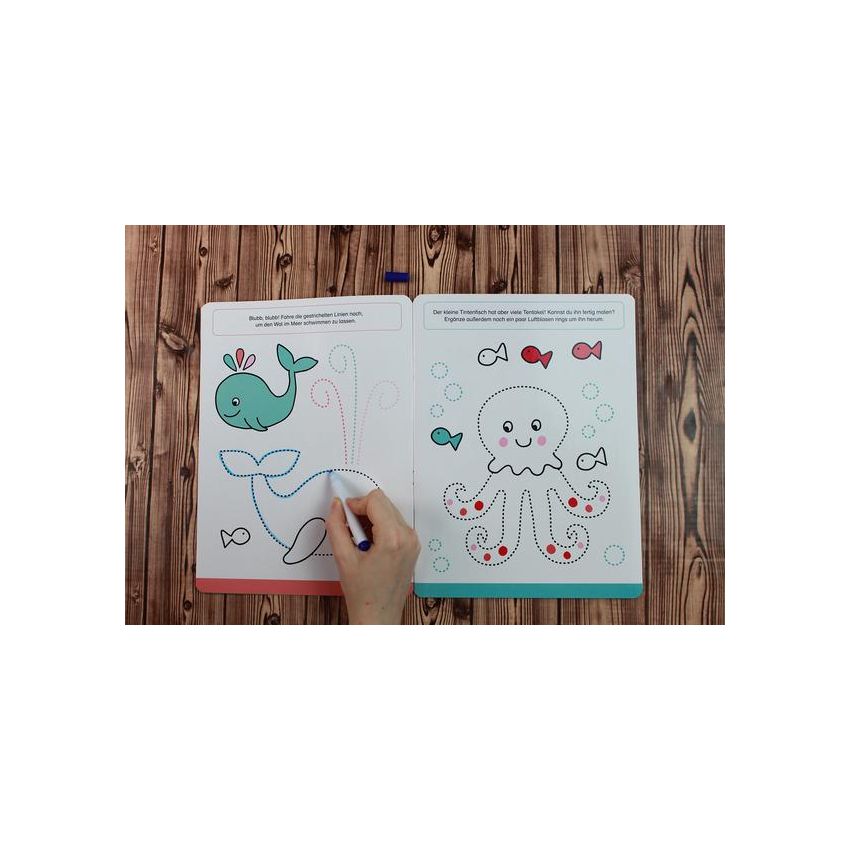 Loewe Verlag - Wisch und wieder weg - Ich lerne malen