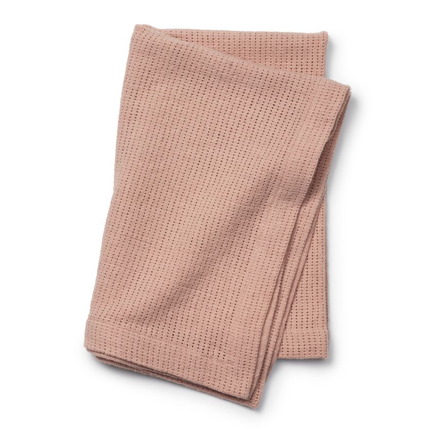 Elodie  - Sommer Strickdecke Cellular Powder Pink