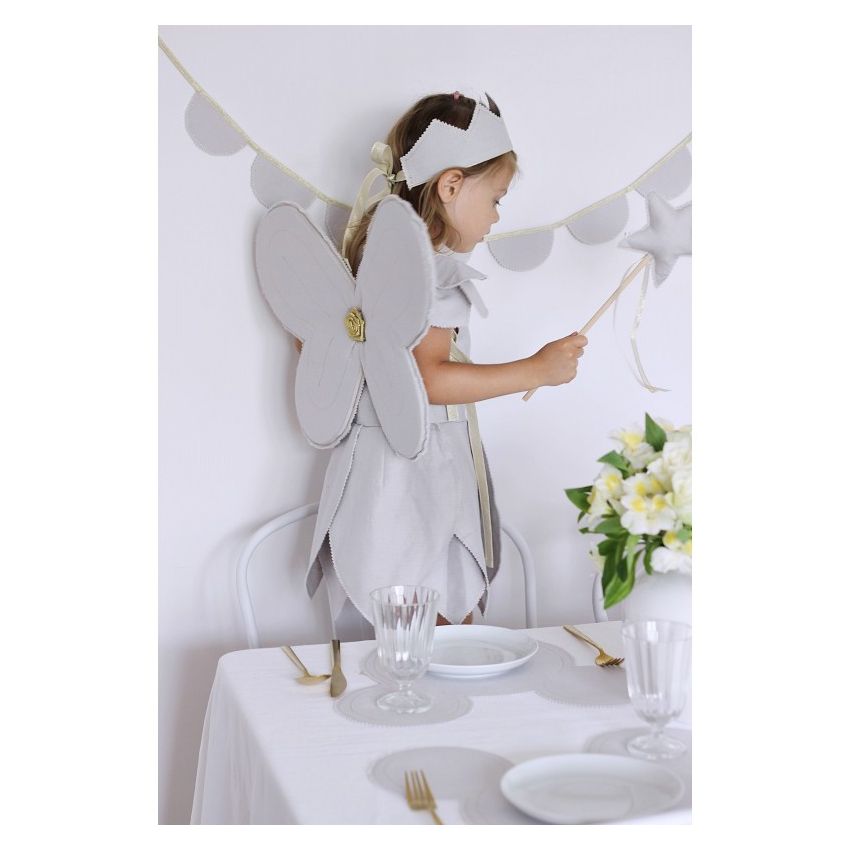 Cotton & Sweets - Feenflügel light grey