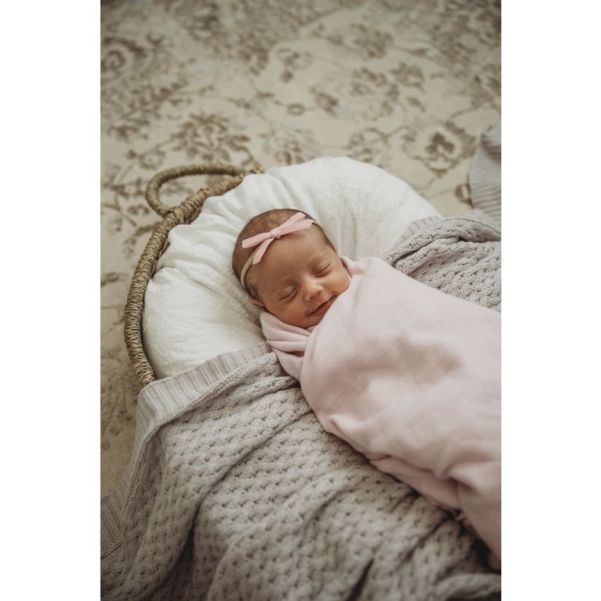 Snuggle Hunny - Muslin Fairytale Hellrosa