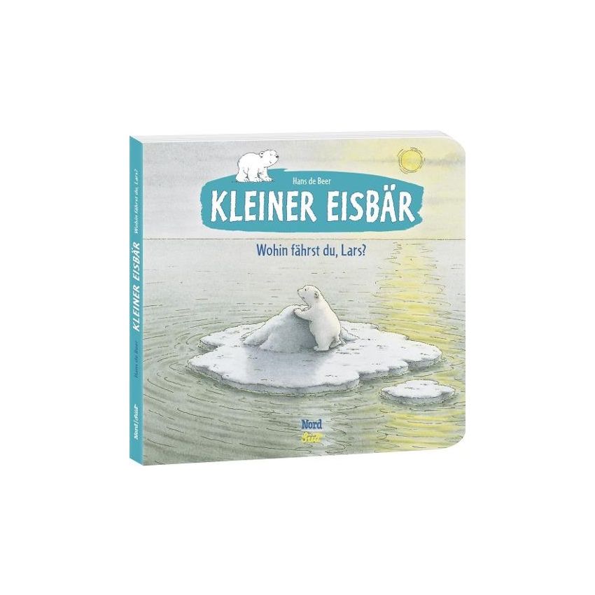 NordSüd Verlag - Kleiner Eisbär - Wohin fährst du, Lars? Pappbuch mit Plüsch