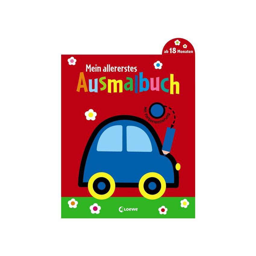Loewe Verlag - Mein allererstes Ausmalbuch (Auto)