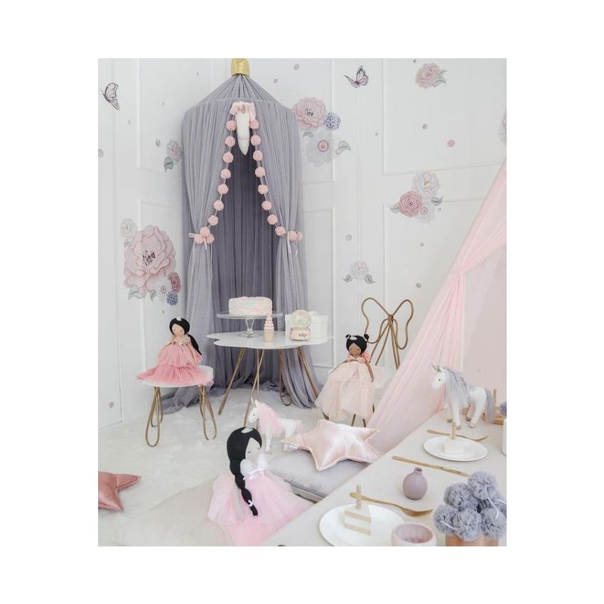 Spinkie - Mini PomPom Girlande Light Pink