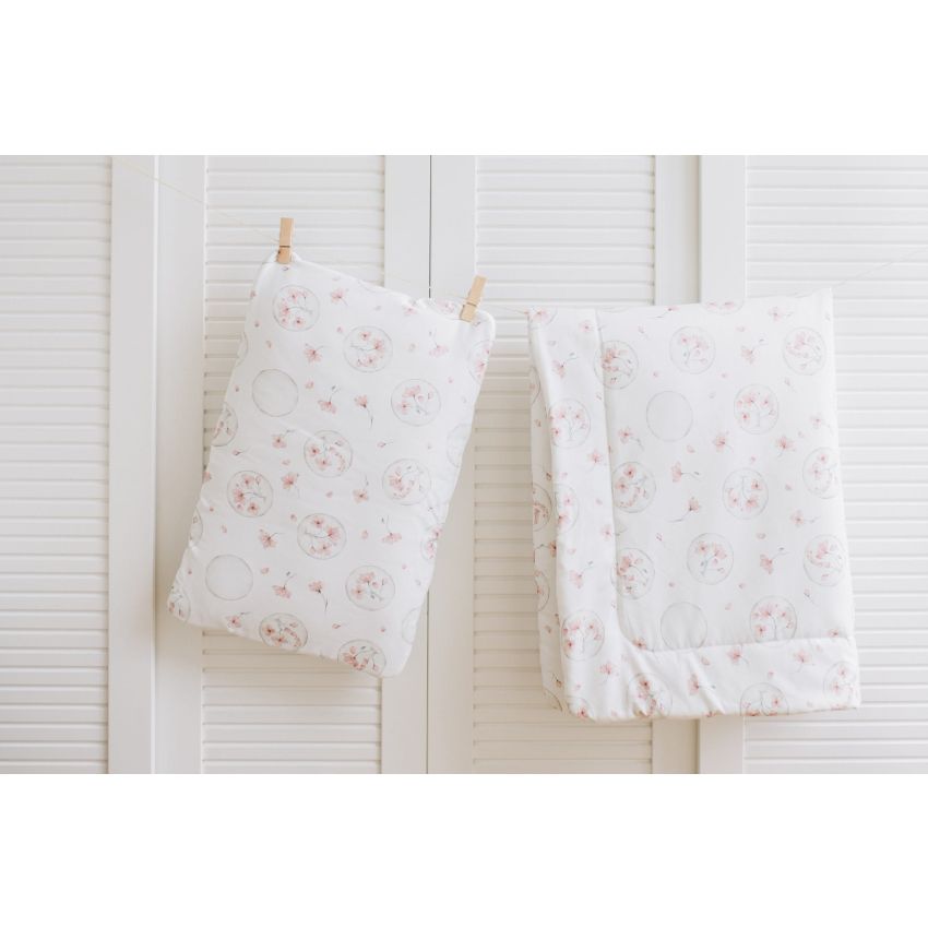 Qbana Mama - Bettdeckenset mit Kissen gefüttert Illusion