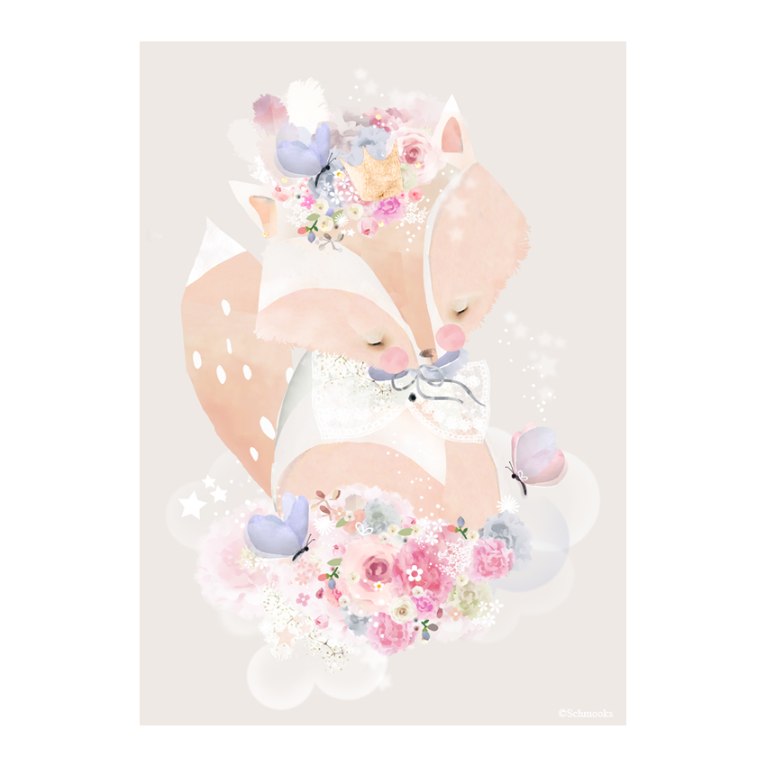 Schmooks - Poster Flowers for Fox