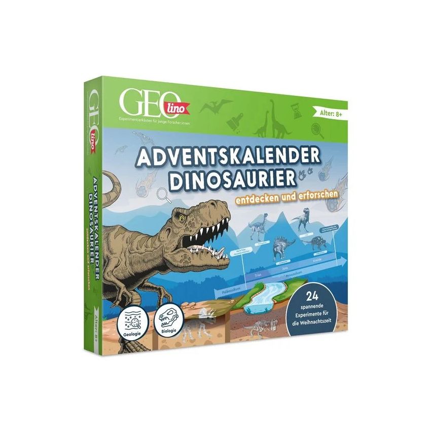 Adventskalender GEOlino Dinosaurier entdecken und erforschen