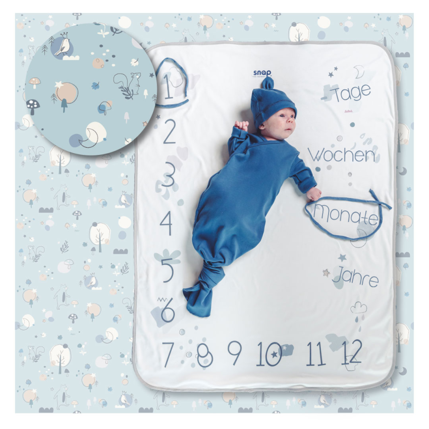 Snap The Moment - Foto Meilenstein Decke Fresh Forest (deutsche Version)