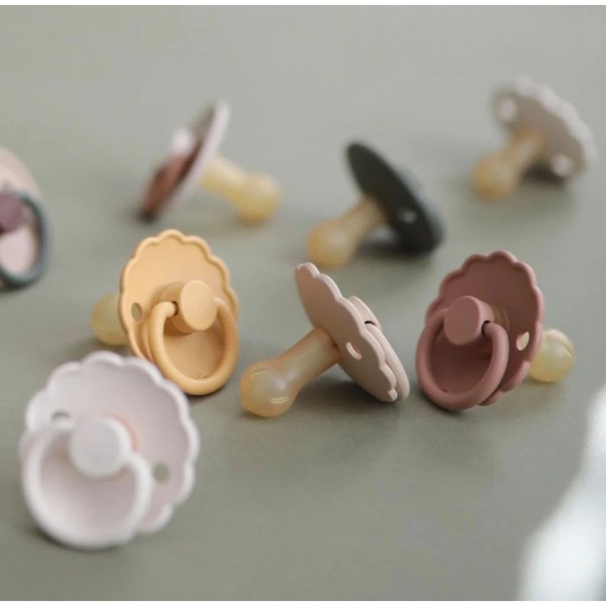 Frigg - Daisy Latex Ivory - Hellblau Grösse 1