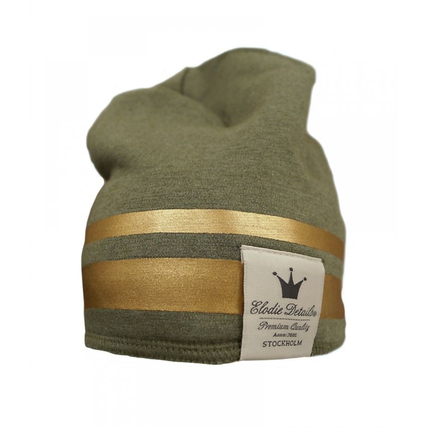 Elodie  - Winter Beanie Gilded Green