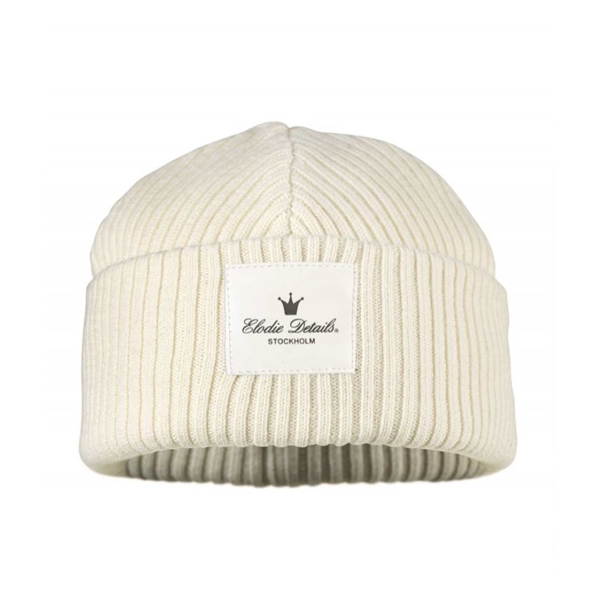 Elodie - Woll- Mütze Vanilla White