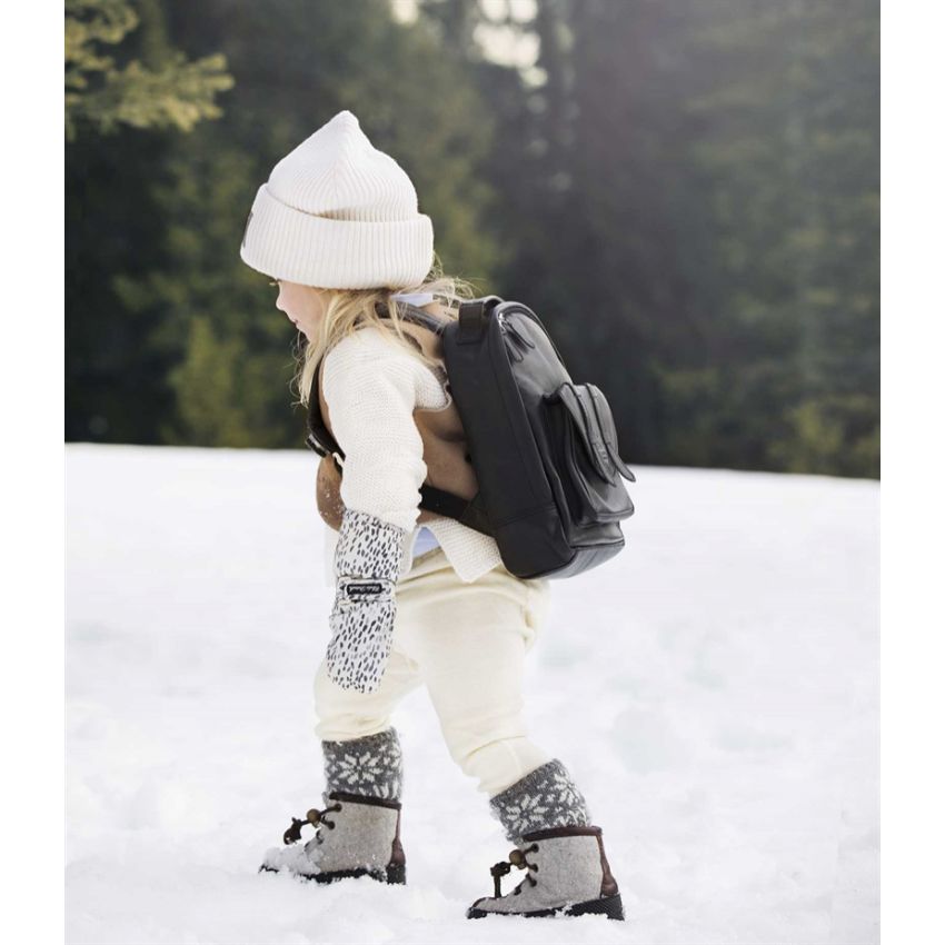 Elodie - Woll- Mütze Vanilla White