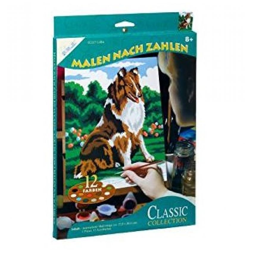 Mammut - Malen nach Zahlen, Collie