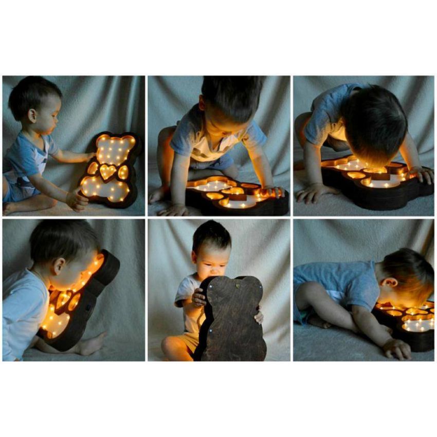 HappyMoon - LED Nachtlampe Schnecke weiss lachs