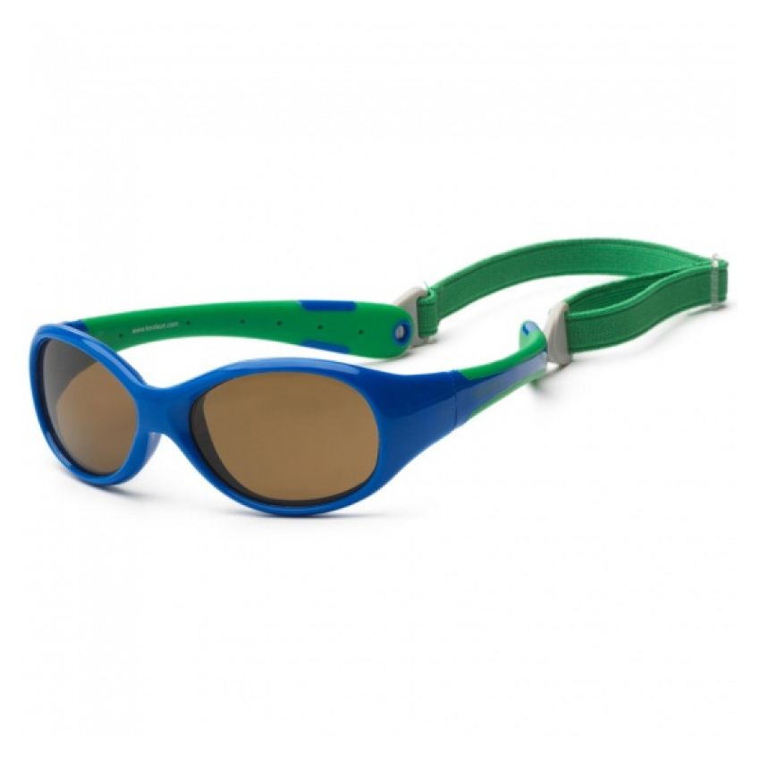 Koolsun - Kindersonnenbrille Flex Royal Green