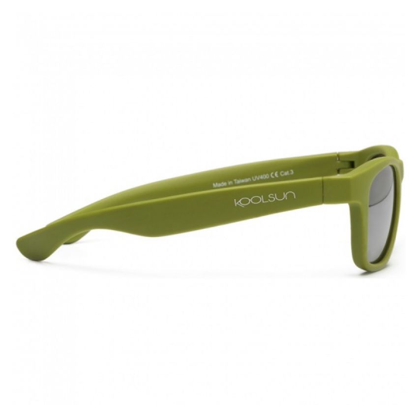 Koolsun - Kindersonnenbrille Wave Army Green