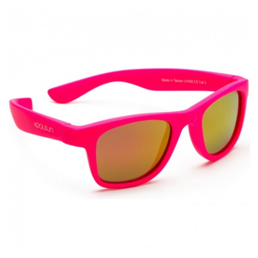 Koolsun - Kindersonnenbrille Wave Neon Pink