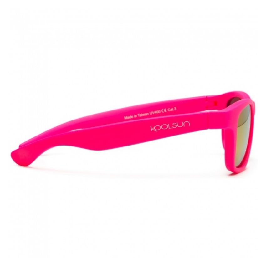Koolsun - Kindersonnenbrille Wave Neon Pink