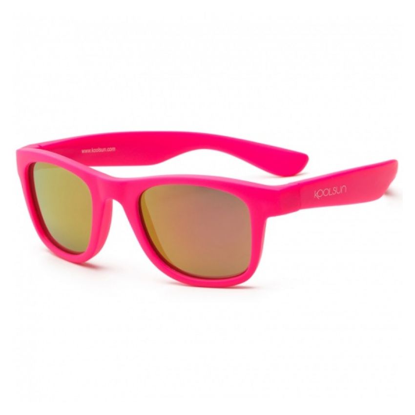 Koolsun - Kindersonnenbrille Wave Neon Pink
