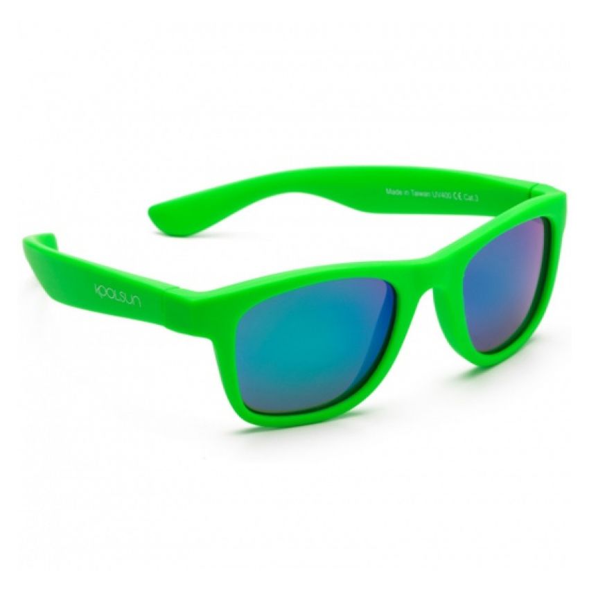 Koolsun - Kindersonnenbrille Wave Neon Green