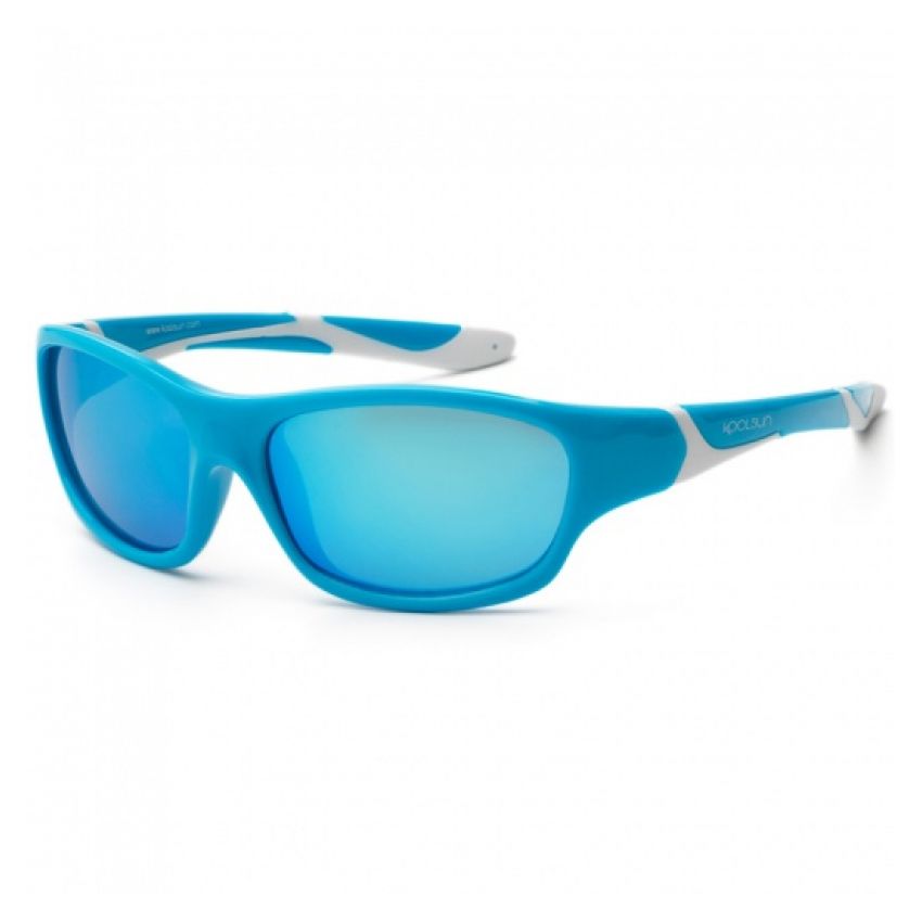 Koolsun - Kindersonnenbrille Sport Aqua white