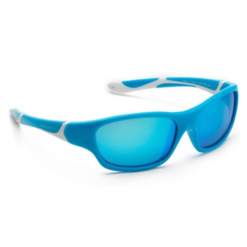 Koolsun - Kindersonnenbrille Sport Aqua white