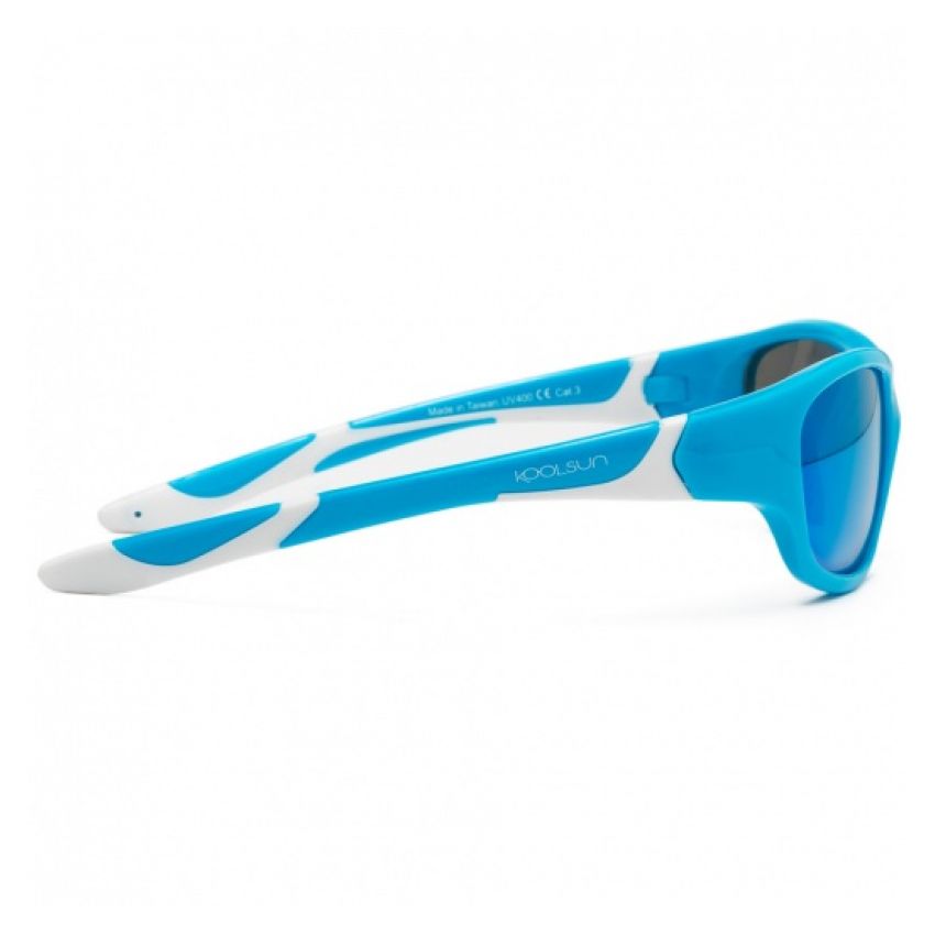 Koolsun - Kindersonnenbrille Sport Aqua white