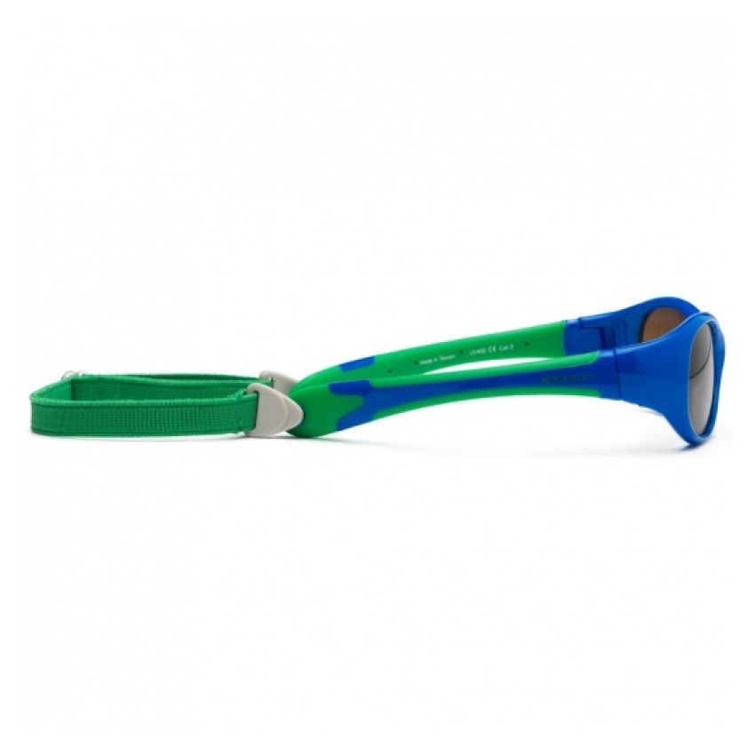 Koolsun - Kindersonnenbrille Flex Royal Green