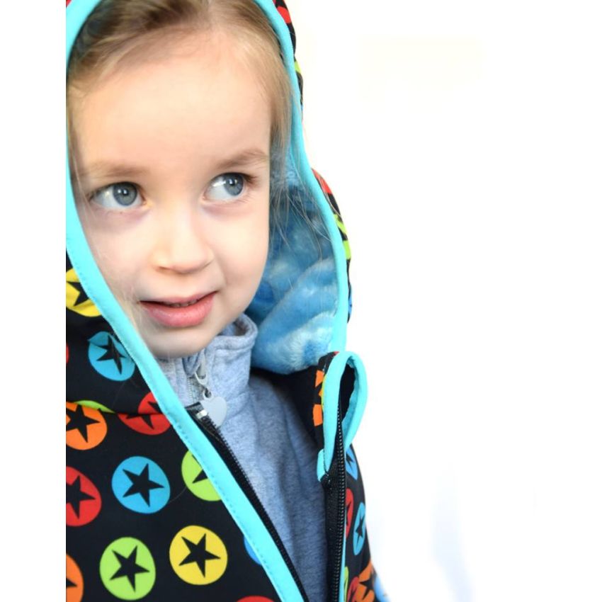 Green Baby 059 - Softshell Overall Stars Boy