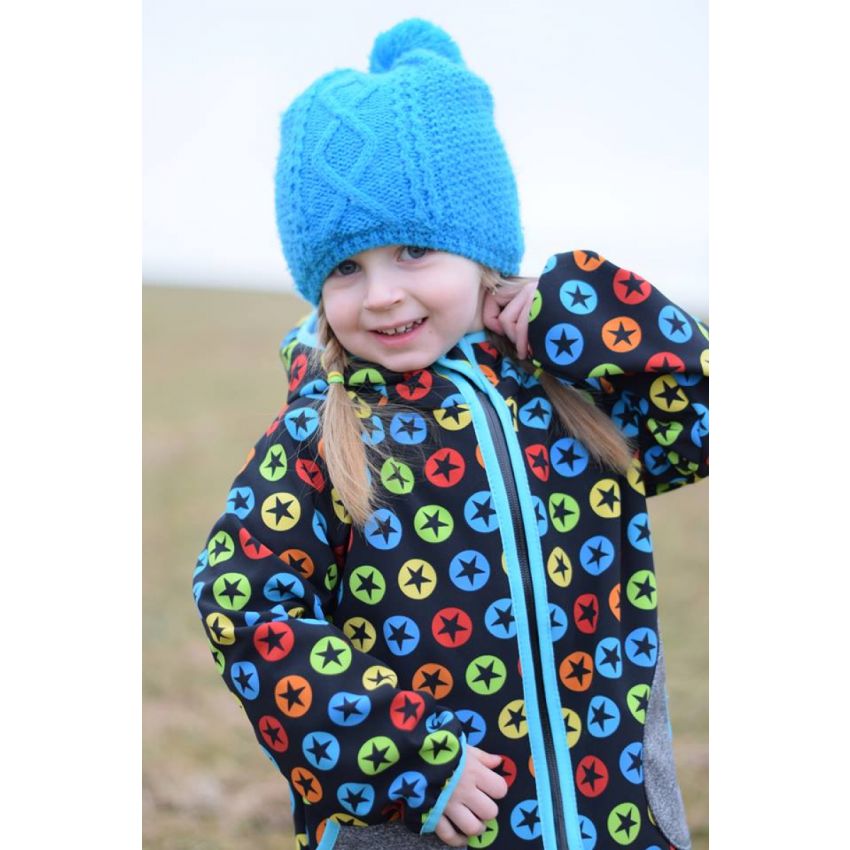 Green Baby - Softshell Jacke Stars Boy Ganzjahres Version