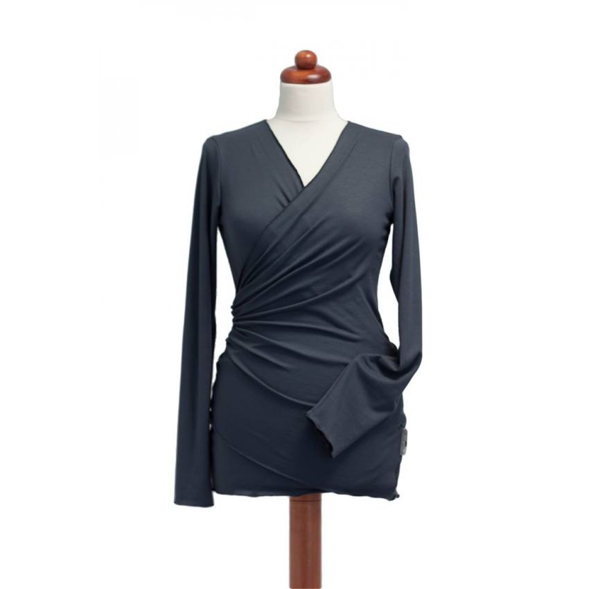 Angel wings 069 -  Sommer Trage-Sweater dunkelgrau