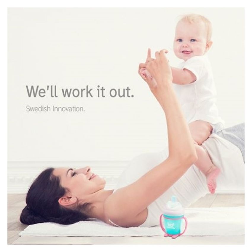 Herobility - Sippycup 140ml blau